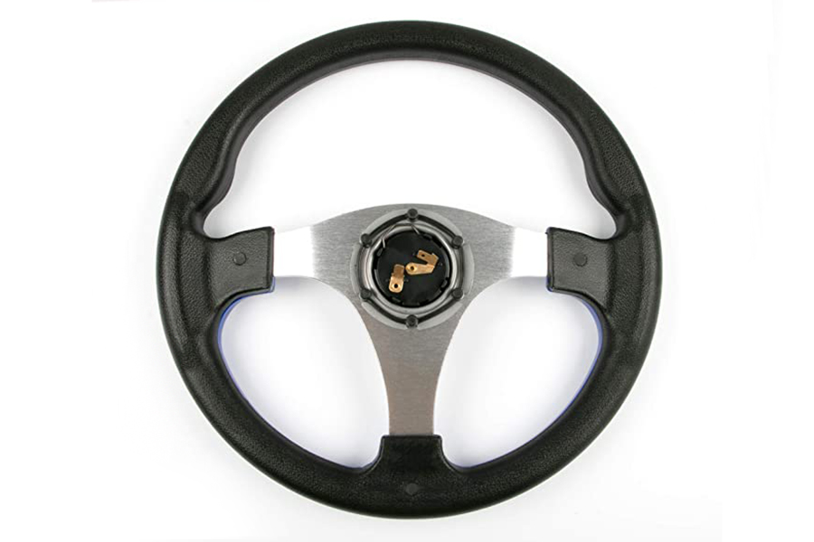 Golf Cart Steering Wheels & Adapter Blue